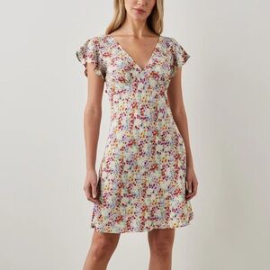 Rails Sz XS Gigi Floral Cottagecore Feminine Mini Dress